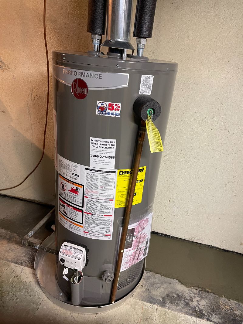 Electric Water Heater Installation 